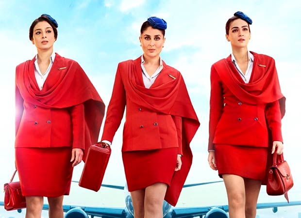 Crew trailer: Sassy airhostesses Kareena Kapoor Khan, Tabu, and Kriti Sanon take you on a laughter-filled flight with cops and crimes