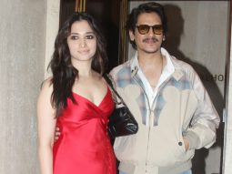 Flawless! Tamannaah Bhatia look so pretty in this red satin outfit