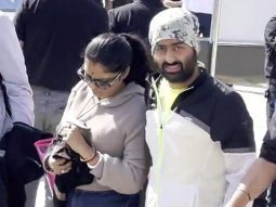 God of Melody! Arijit Singh gets clicked as he leaves from Jamnagar
