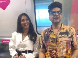 Karan Kundrra & Erica Fernandes enjoy their metro ride with paps