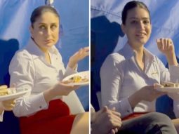 Kareena Kapoor Khan and Kriti Sanon have pizza party on the sets of Crew in new behind-the-scenes video