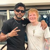 Ed Sheeran strikes a pose with King; latter says, "I've earned one more brother in this beautiful ride"