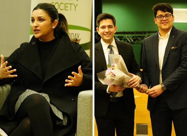 Parineeti Chopra and Raghav Chadha grace London School of Economics; share posts