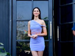 Photos: Ananya Panday and Aditya Roy Kapur snapped shooting on the sets