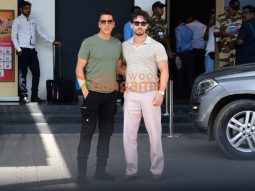 Photos: Akshay Kumar and Tiger Shroff snapped at Kalina airport