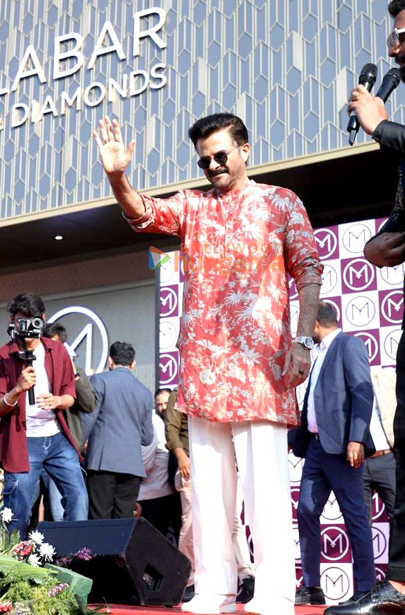 Photos: Anil Kapoor snapped at Malabar Gold & Diamonds store launch in Jaipur