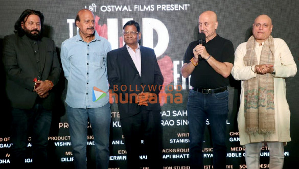 Photos: Anupam Kher, Manjari Fadnnis, Manoj Joshi and others snapped at the launch of the film The UP Files | Parties & Events