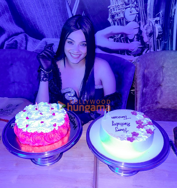 photos bigg boss fame tamkeen khan snapped celebrating her birthday 2