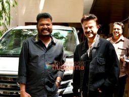 Photos: Director Shankar meets Anil Kapoor at his residence in Juhu