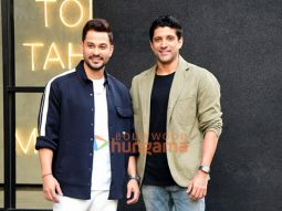 Photos: Farhan Akhtar and Kunal Kemmu snapped promoting their film Madgaon Express