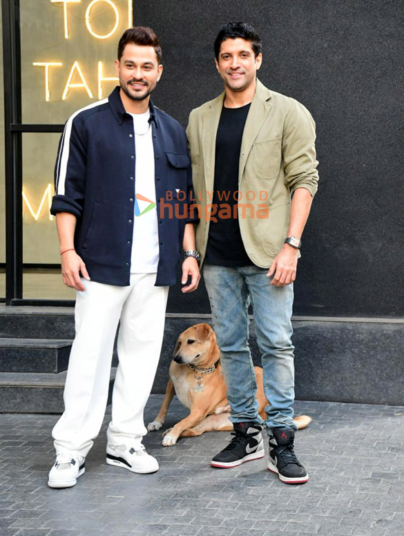 Photos: Farhan Akhtar and Kunal Kemmu snapped promoting their film Madgaon Express