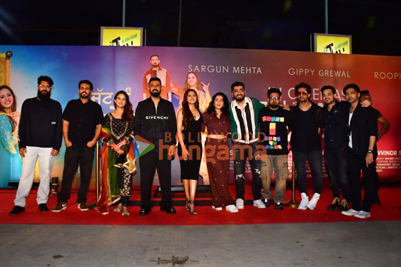 Photos: Grand premiere of power couple Sargun Mehta and Ravi Dubey’s upcoming ‘Jatt Nuu Chudail Takri’ held in Mumbai