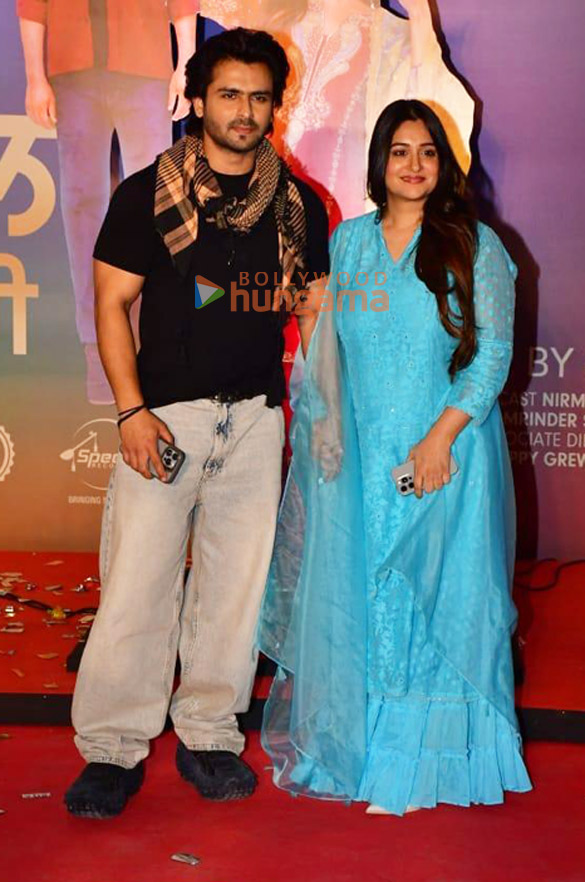 photos grand premiere of power couple sargun mehta and ravi dubeys upcoming jatt nuu chudail takri held in mumbai 907 2