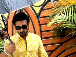 Photos: Groom-to-be Pulkit Samrat leaves for his wedding with Kriti Kharbanda