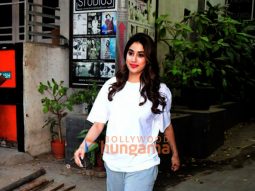 Photos: Janhvi Kapoor snapped at Krome studio in Bandra