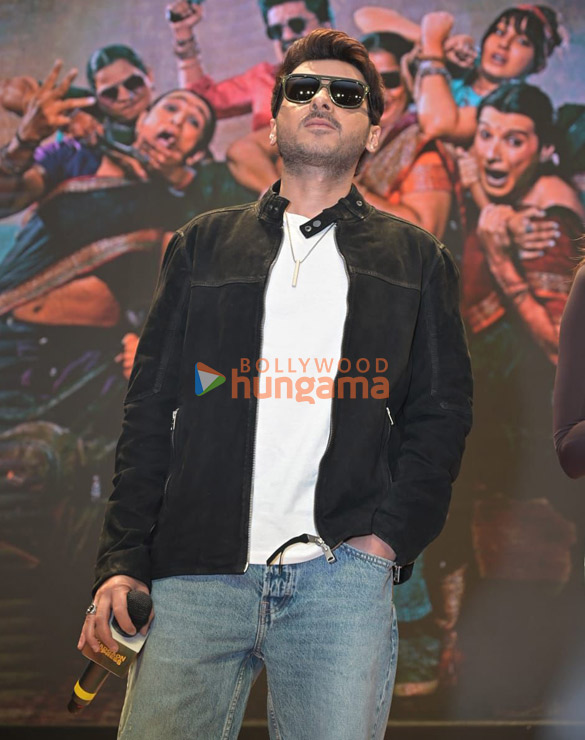 photos kunal kemmu pratik gandhi divyendu sharma nora fatehi and avinash tiwari promote their film madgaon express in delhi 6