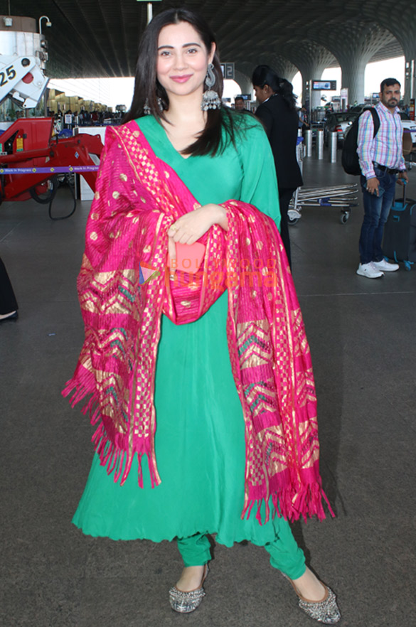 photos madhuri dixit kajal aggarwal neha sharma and others snapped at the airport 2