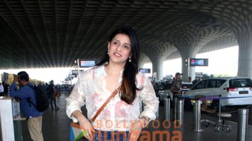 Photos: Mannara and Hina Khan snapped at the airport
