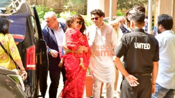 Photos: Priyanka Chopra Jonas, Nick Jonas snapped with daughter Malti Chopra Jonas