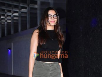 Photos: Saiee Manjrekar and Zanai Bhosle snapped at Hakkasan in Bandra Photos: Saiee Manjrekar and Zanai Bhosle snapped at Hakkasan in Bandra