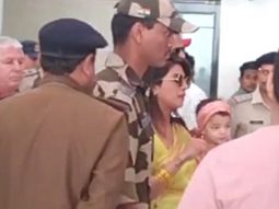 Priyanka Chopra with Nick Jonas and baby Malti gets clicked at Ayodhya airport