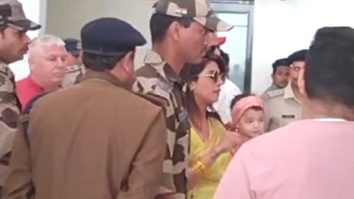 Priyanka Chopra with Nick Jonas and baby Malti gets clicked at Ayodhya airport