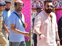 Rajinikanth and Sanjay Dutt arrive at Jamnagar for Anant Ambani and Radhika Merchant’s pre-wedding festivities