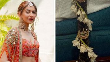 Rakul Preet Singh’s mesmerizing jewellery and mogra-braided hair stole the limelight at her mehendi ceremony