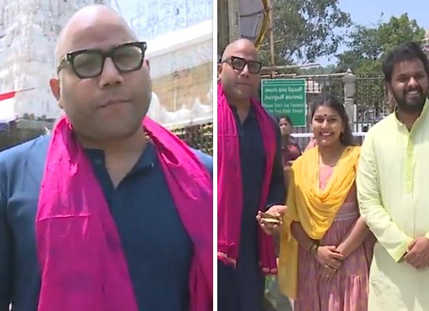 Sandeep Reddy Vanga goes bald as he offers prayers at Tirumala temple after blockbuster success of Animal, watch video Sandeep Reddy Vanga goes bald as he offers prayers at Tirumala temple after blockbuster success of Animal, watch video