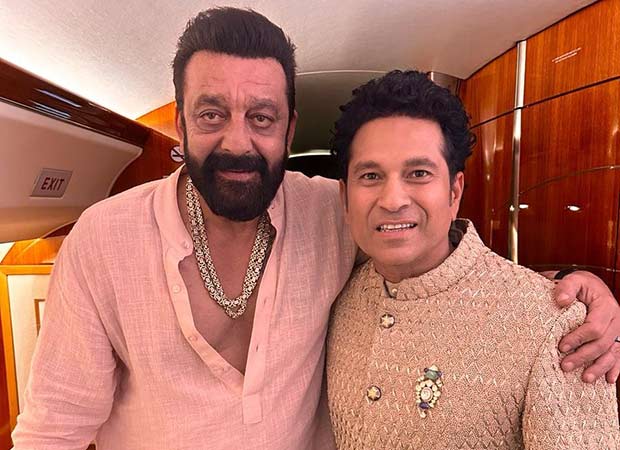 Sanjay Dutt pens a heartfelt note after meeting Sachin Tendulkar; says, “You are a legend”