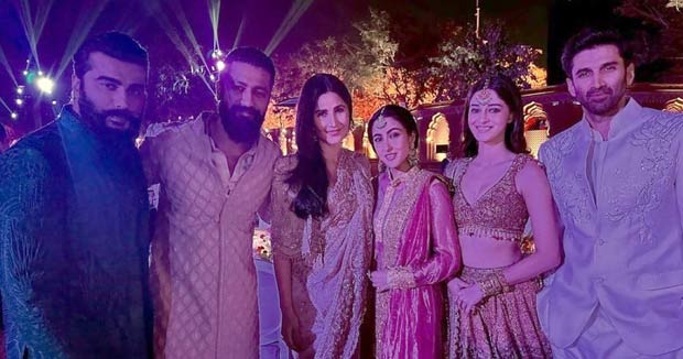 Sara Ali Khan shares photos with Katrina Kaif, Vicky Kaushal, Ananya Panday, Aditya Roy Kapur, Arjun Kapoor from Anant Ambani – Radhika Merchant’s bash, see pics 