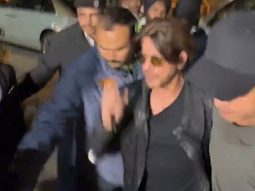 Shah Rukh Khan gets clicked with family at Jamnagar airport
