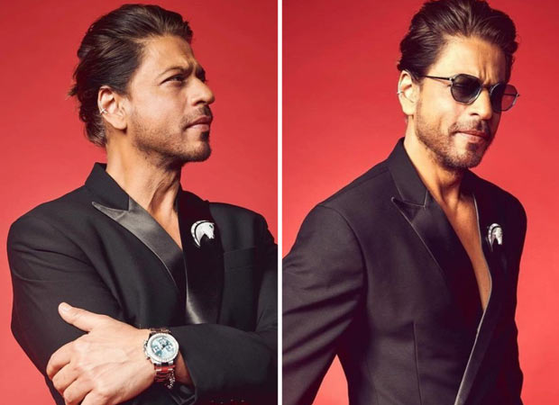 Shah Rukh Khan exudes dapper charm in a black tailored blazer by Manish 