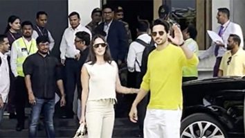 Sidharth Malhotra & Kiara Advani leave for Jamnagar to attend Radhika Merchant & Anant Ambani’s wedding