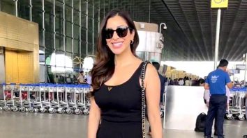 What do you think of Sophie Choudry’s all black airport look