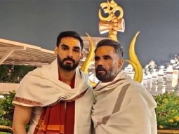 Suniel Shetty pens note for son Ahan Shetty after Sanki announcement: “I couldn’t be prouder”