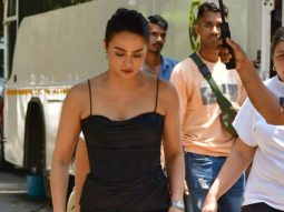 Surveen Chawla poses for paps in her casual look as she steps out in the city