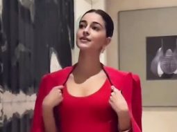 The Tashan is real! Ananya Panday & Farah Khan serve some ravishing looks in red