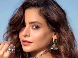 The nosepin elevate Aamna Sharif’s green saree look to another level!