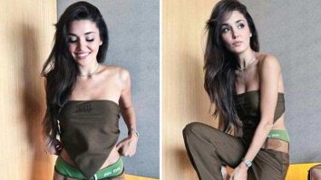 Turkish actress Hande Erçel keeps it chic in brown Miu Miu outfit during Mumbai visit, see pics