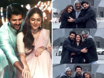Vijay Deverakonda and Mrunal Thakur wrap up shooting for Family Star; actors share a cute post Vijay Deverakonda and Mrunal Thakur wrap up shooting for Family Star; actors share a cute post