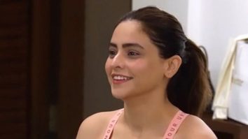 Aamna Sharif burns off some calories by her workout