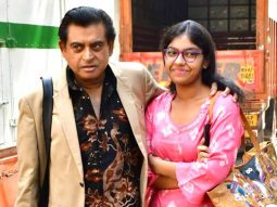 Amit Kumar poses for paps as he gets clicked with his daughter Muktika