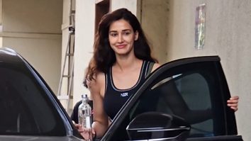 Isn’t she looking super cute Disha Patani smiles as she waves at paps
