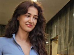 Disha Patani flashes a cute smile for paps as she gets clicked in the city