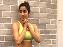 Janhvi Kapoor motivates us with her hardcore dedication towards work outs