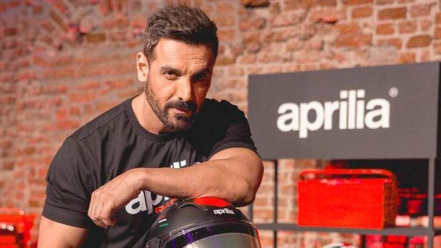 John Abraham onboards Aprilia India as brand ambassador; poses with Rs. 4.10 lakh worth superbike