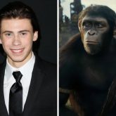 Owen Teague studied Chimpanzees at Florida Ape Sanctuary for the role of Noa in Kingdom of the Planet of the Apes “They’re very economical”