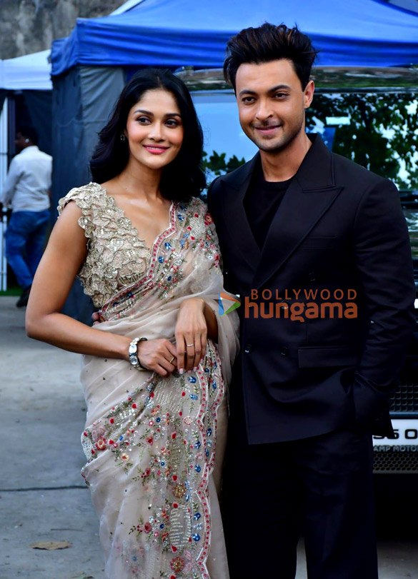 Photos: Aayush Sharma and Sushrii Shreya Mishraa promote Ruslaan on the sets of Dance Deewane 4