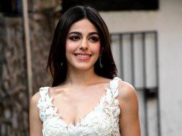 Photos: Alaya F snapped promoting her film Srikanth